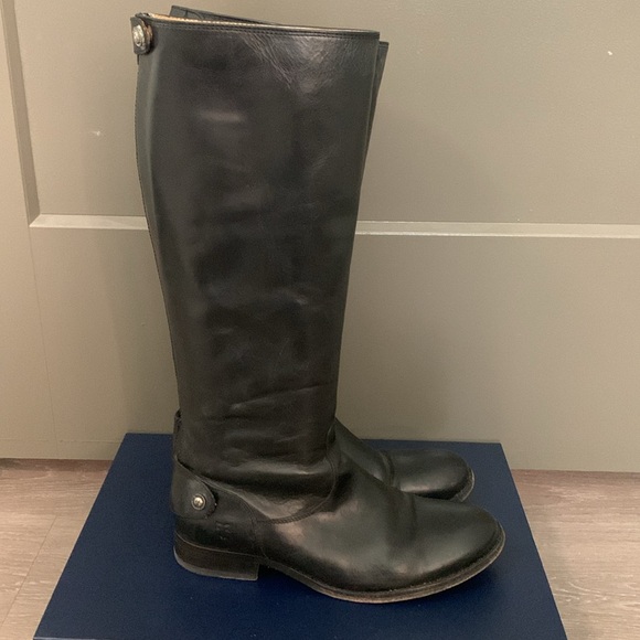 👢FRYE Melissa Button Back-Zip Riding Knee Boot 👢 - Picture 8 of 13